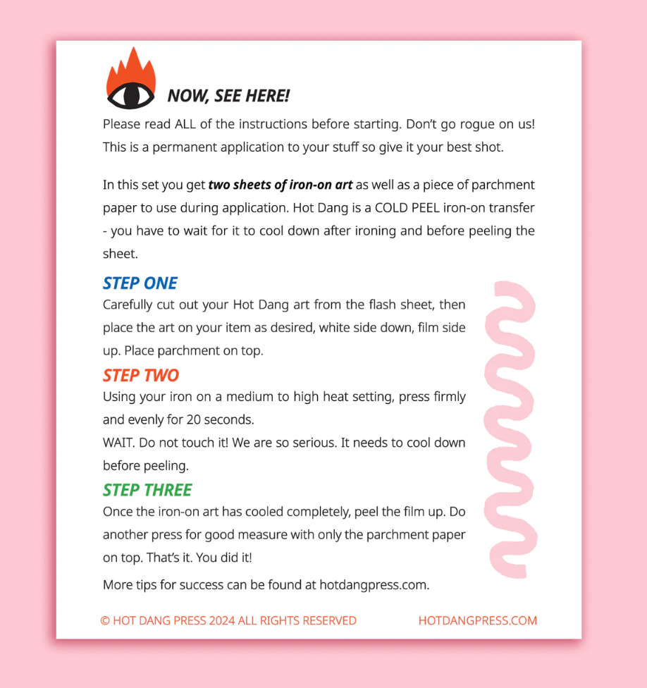 Glizzy Buddies Iron On