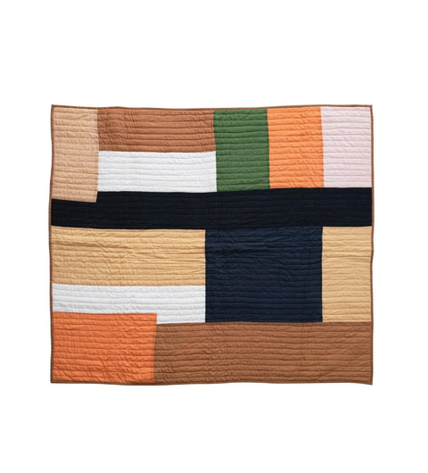 Recycled Cotton Patchwork Quilt