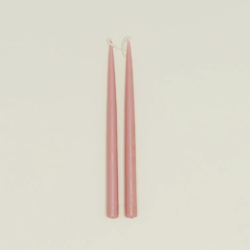Hand-Dipped 13” Taper Candles (Set of 2, Maine-Made) - Stay Forever
