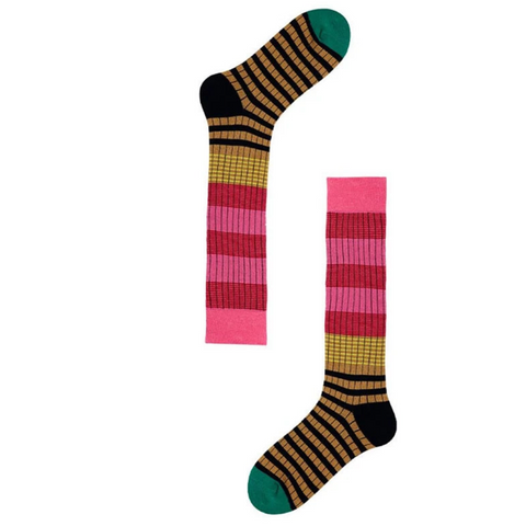 Gradient Striped Socks
