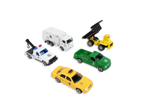 New York City 5 Piece Vehicle Set