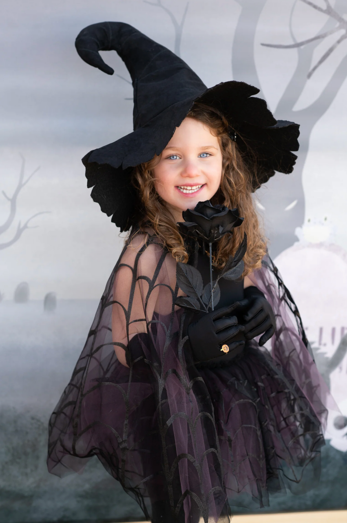Spider Witch Tutu & Cape, Size 4-6