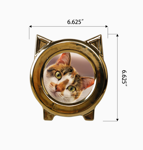 5 X 5 Cat Ear Ceramic Frame