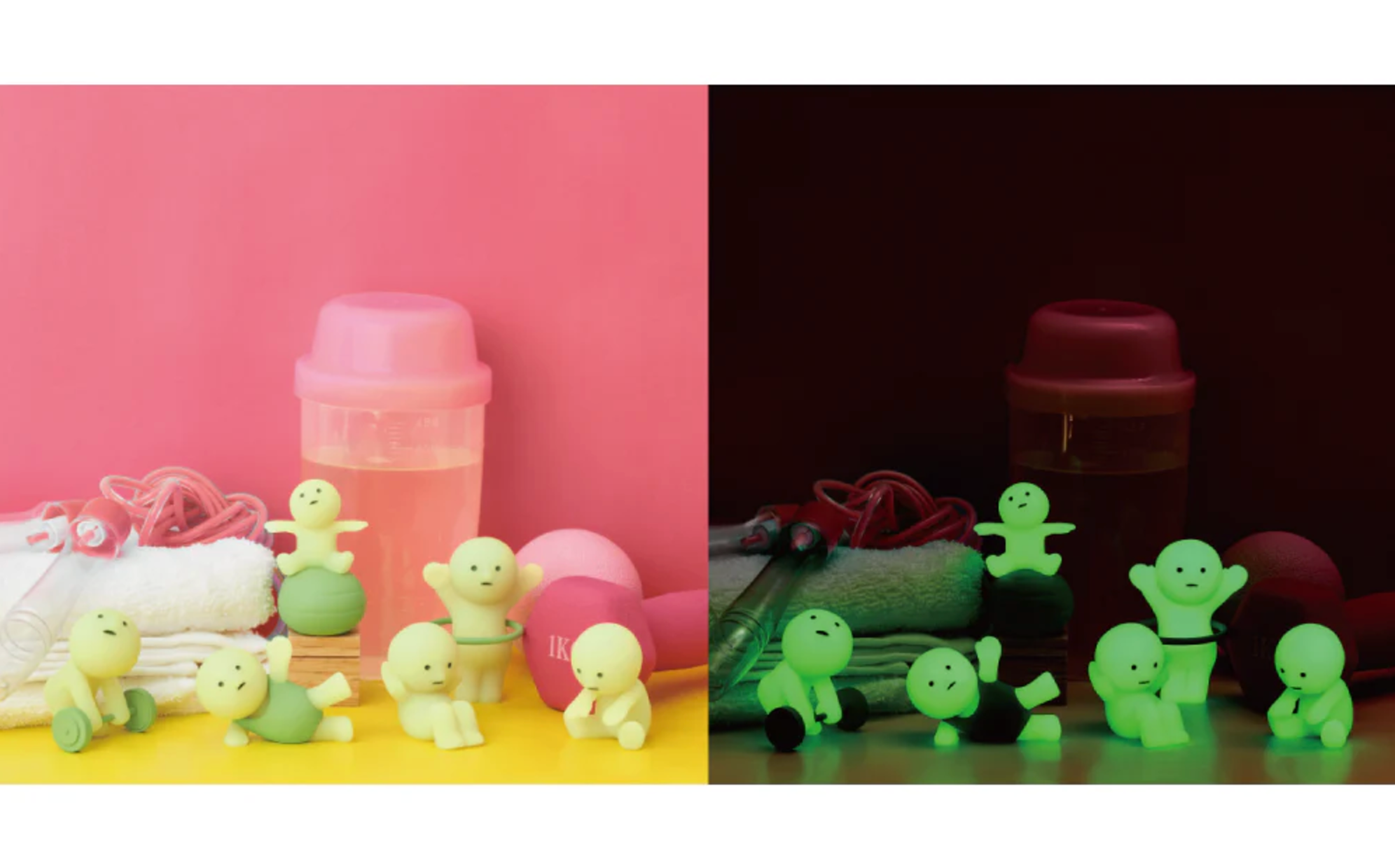 Smiski Mini Figure Exercising