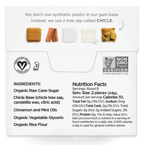 Simply Gum Natural Chewing Gum