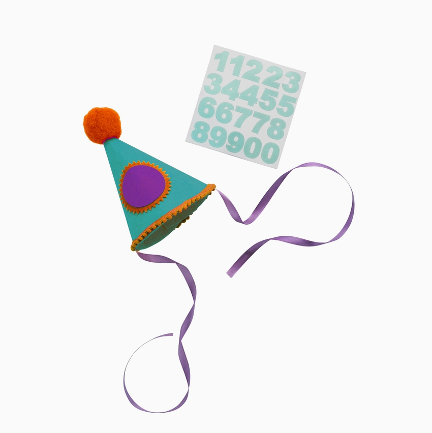 Premium Brights Customizable Felt Party Hat