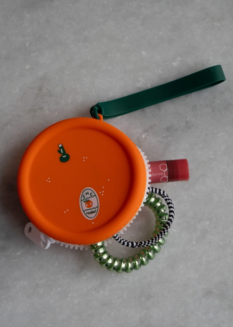 Orange Ya Glad - Zipper Coin Pouch