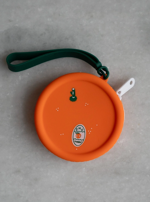 Orange Ya Glad - Zipper Coin Pouch