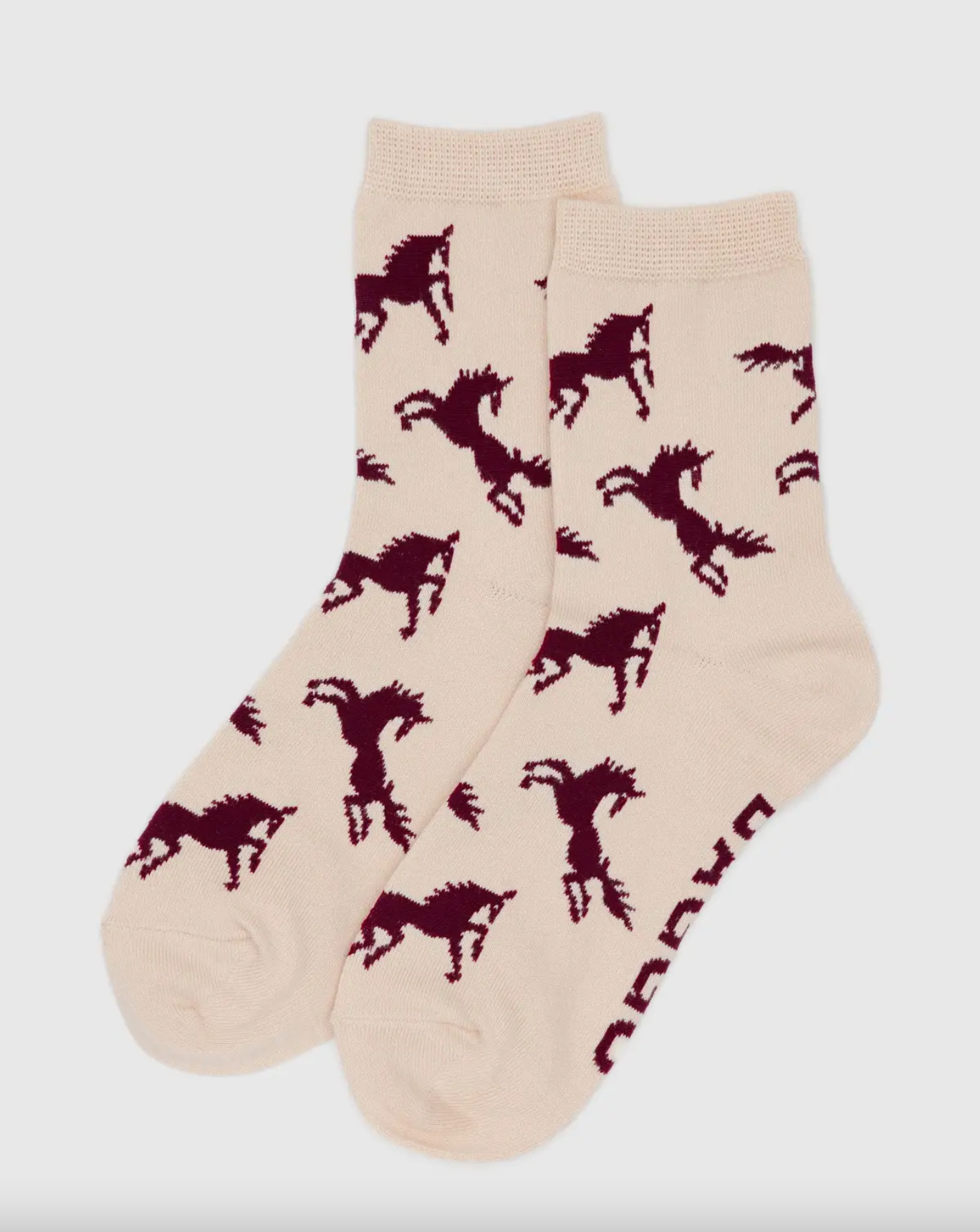 Crew Sock - Horses