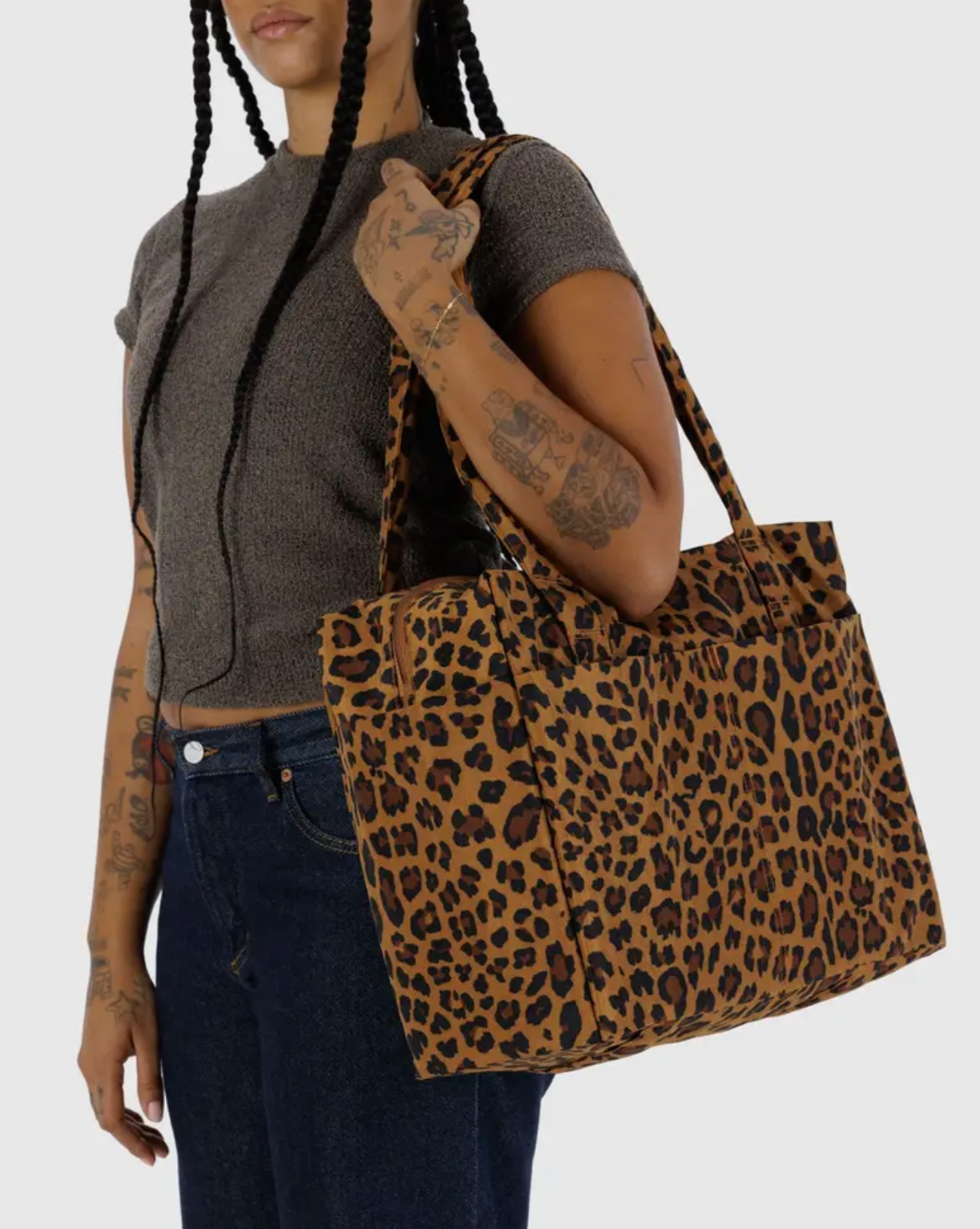 Small Cloud Carry-On - Leopard