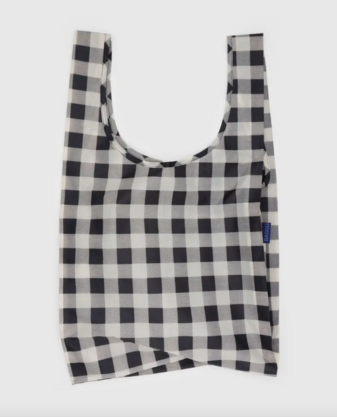 Standard Baggu - Black & White Big Check