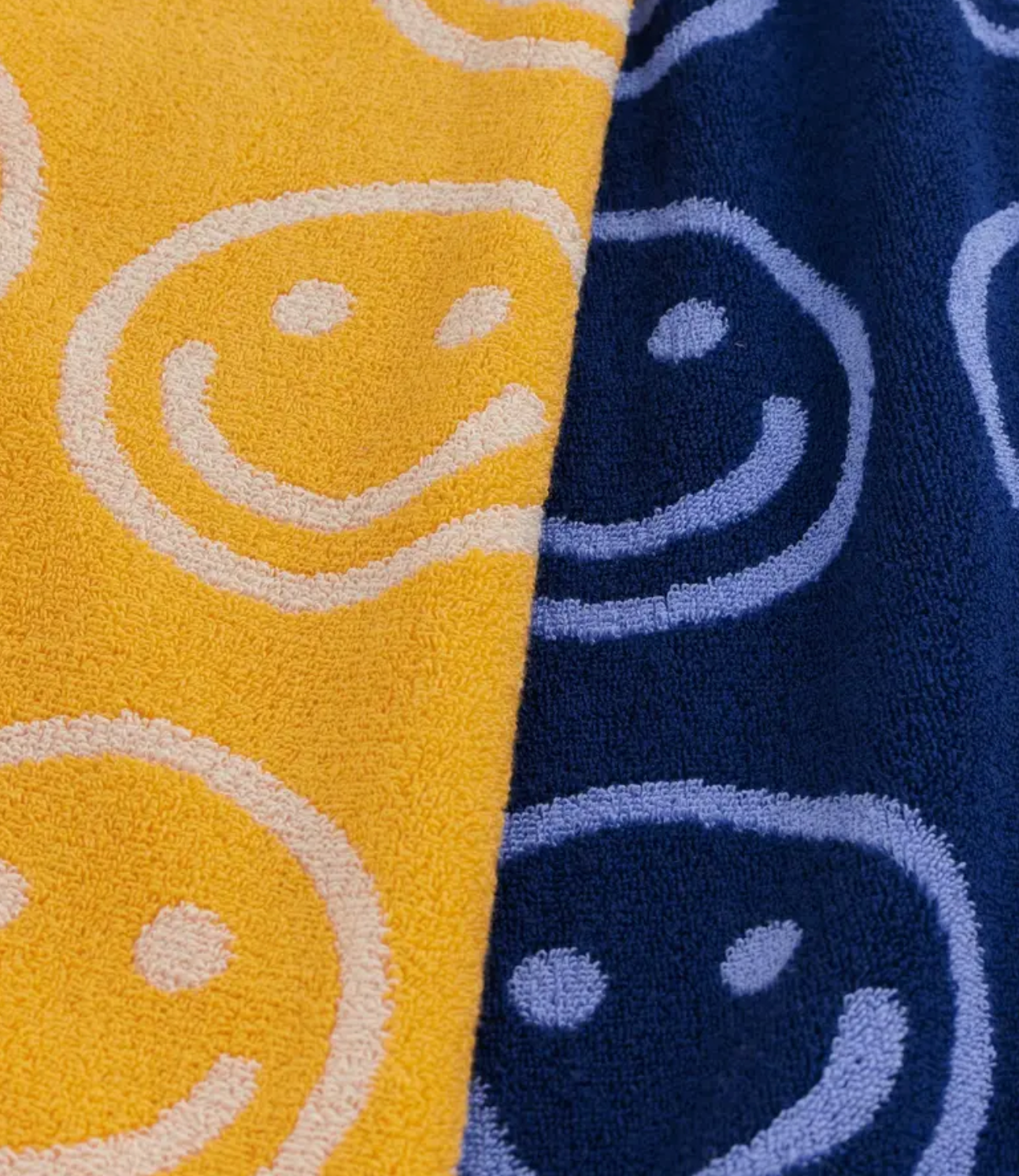 Hand Towel Set of 2 Happy Blue Marigold