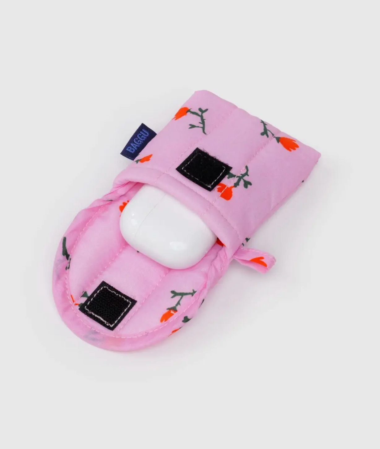 Puffy Earbuds Case - Painted Wildflower