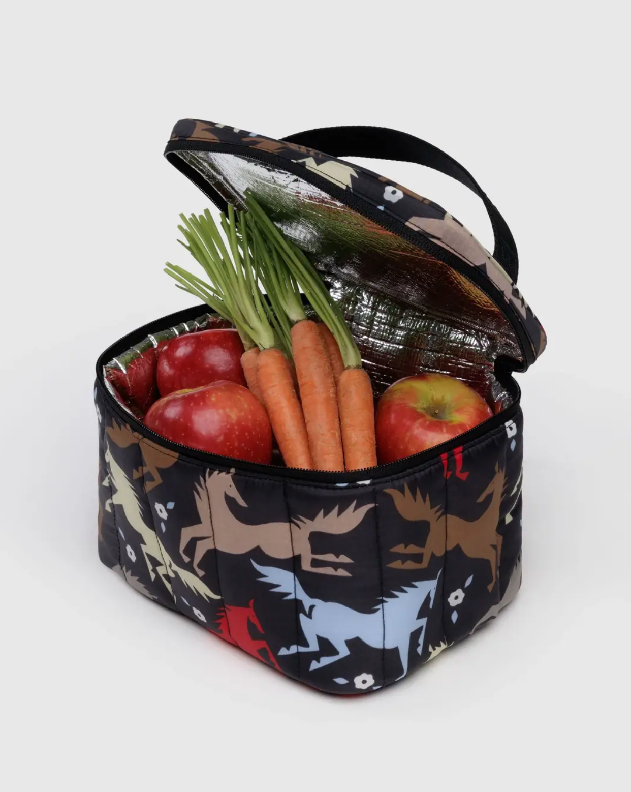 Puffy Lunch Bag - Horse Cut-Outs