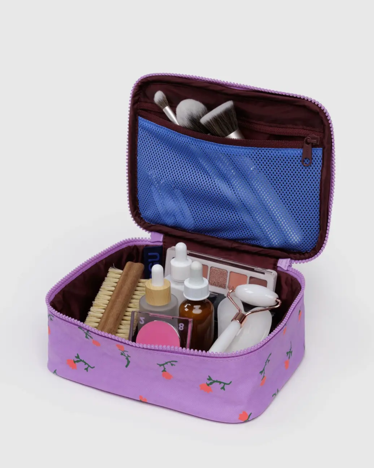 Small Cosmetic Case - Painted Wildflower