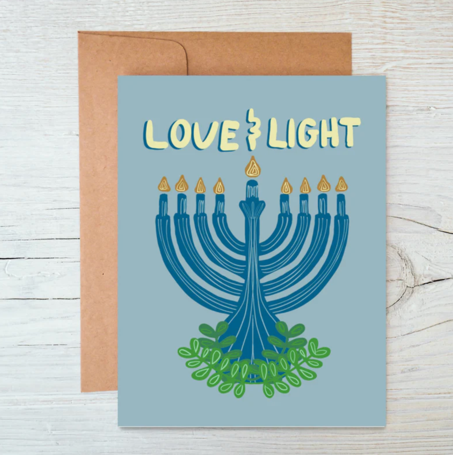 Love & Light Hanukkah Card