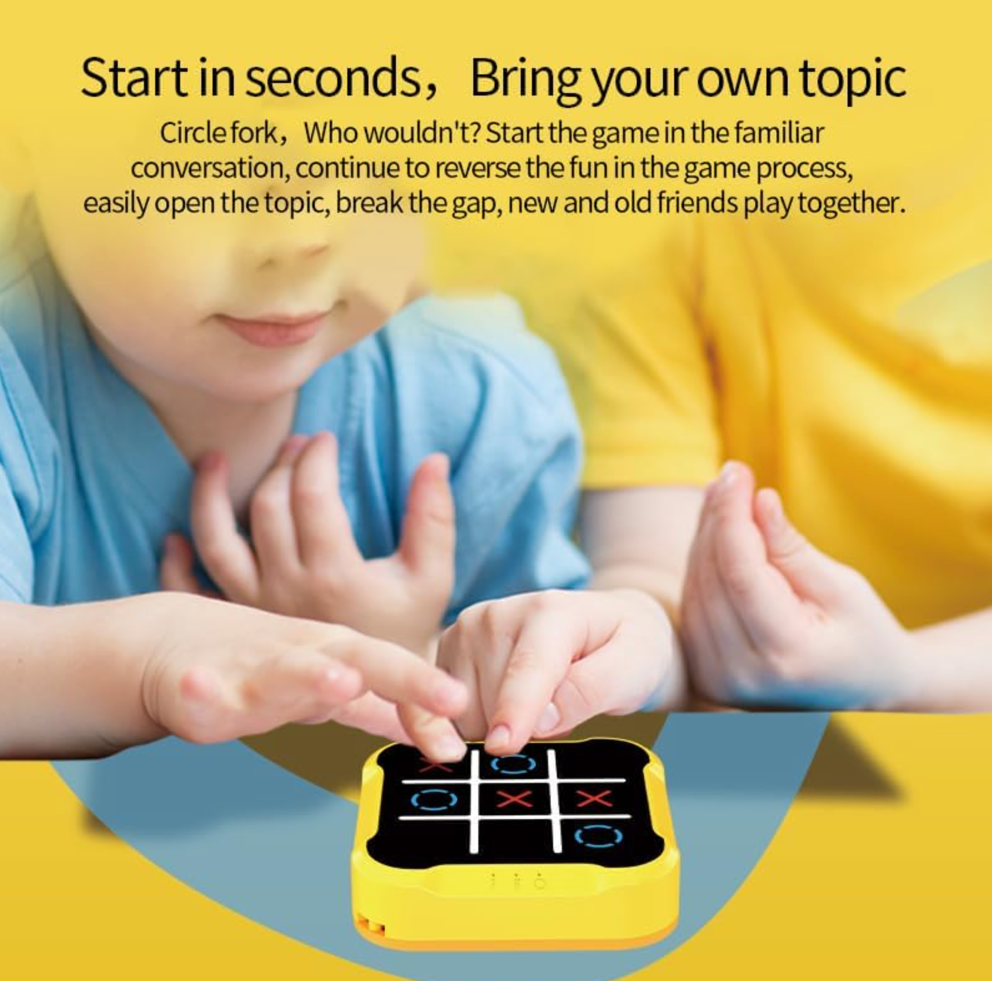 Tic Tac Toe Game, Handheld Game Machine - Stay Forever