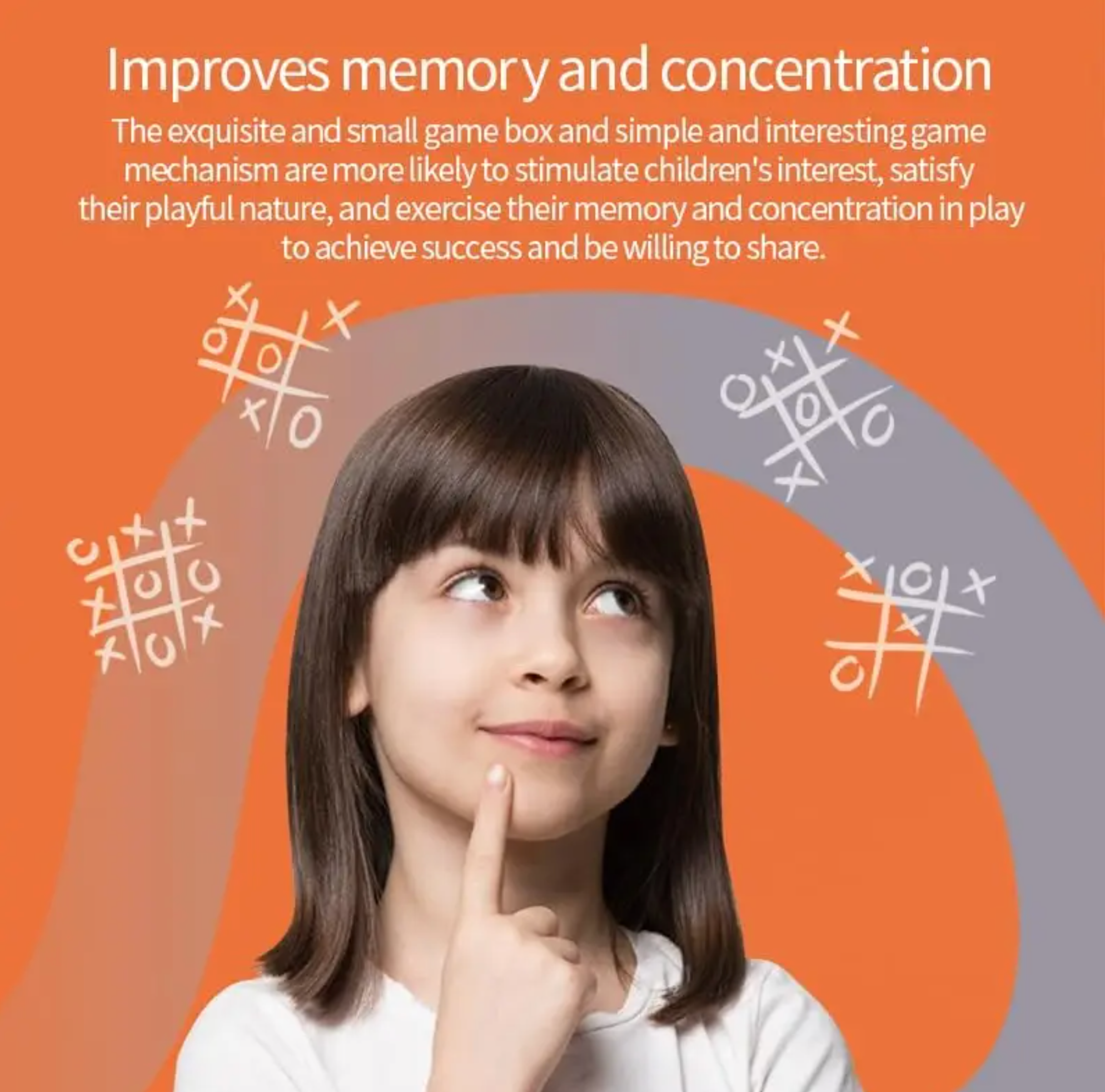 Tic Tac Toe Game, Handheld Game Machine - Stay Forever