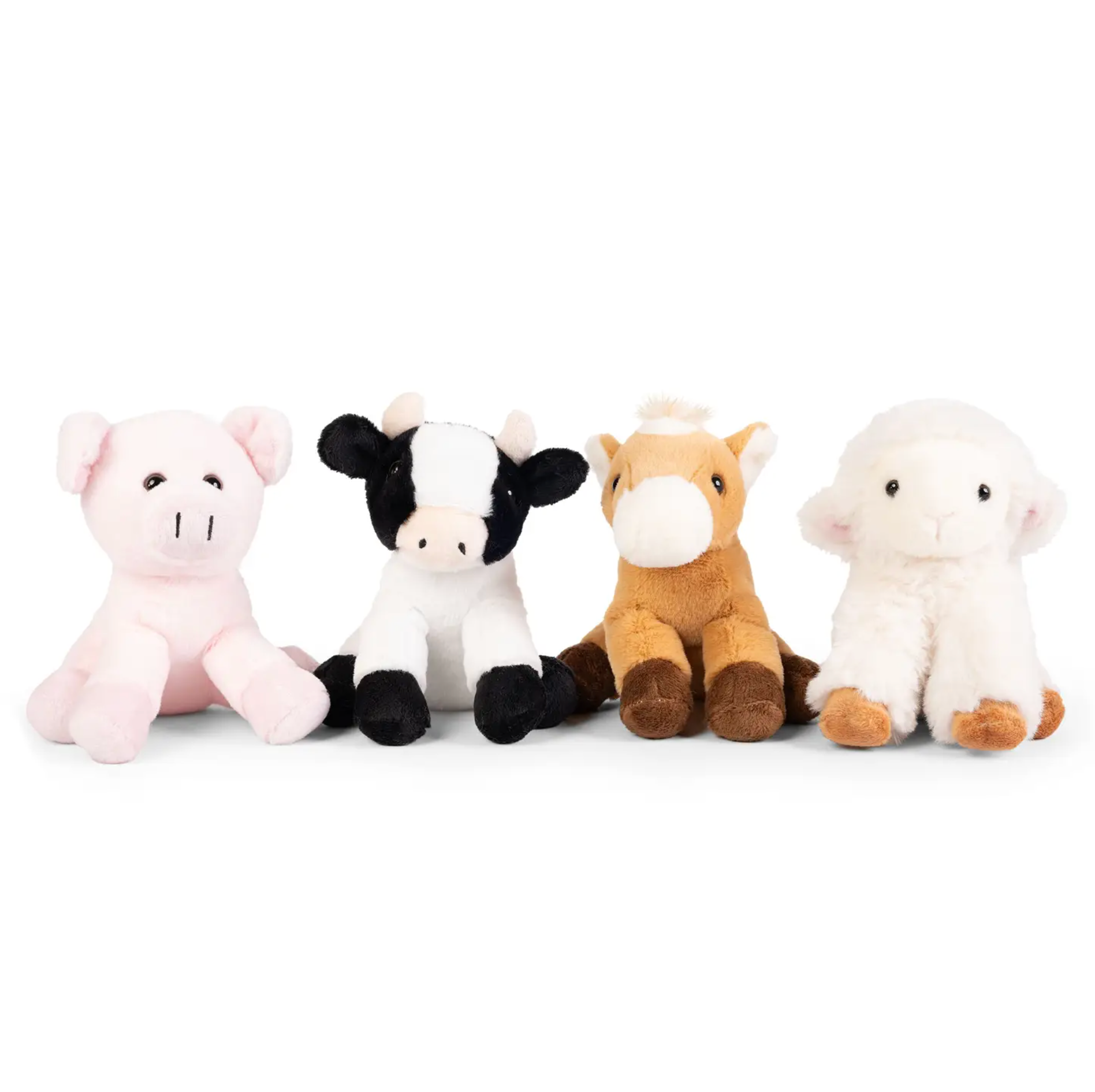 Little Living Nature Farm Animals Stuffed Animal - Stay Forever
