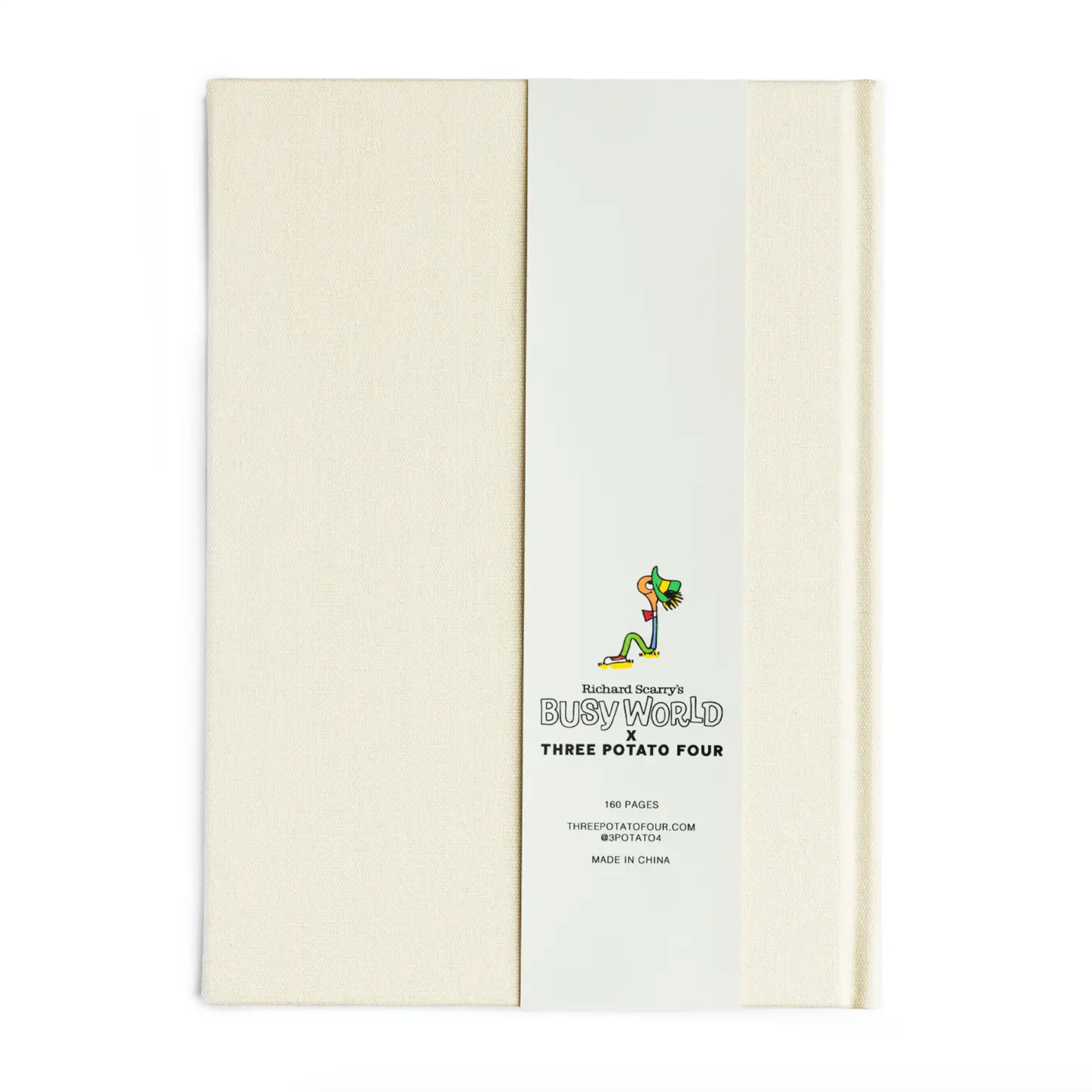 3P4 X Richard Scarry® - Lowly Floral Embroidered Journal - Stay Forever