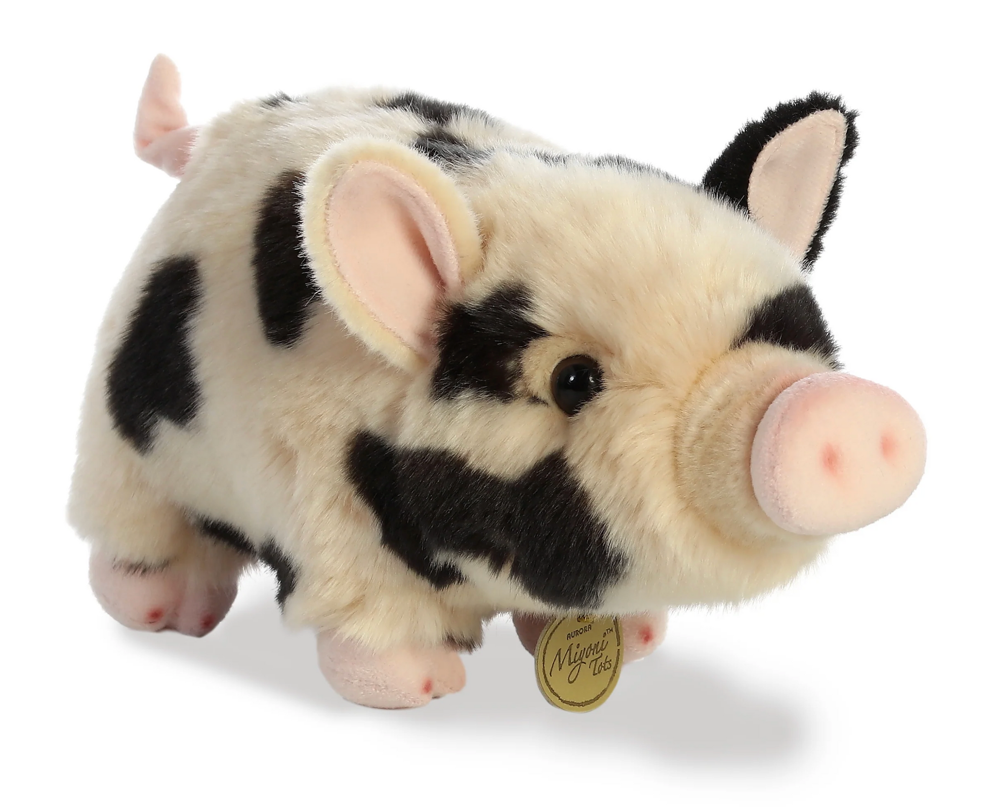 11" Pot-Bellied Piglet Spotted - Stay Forever