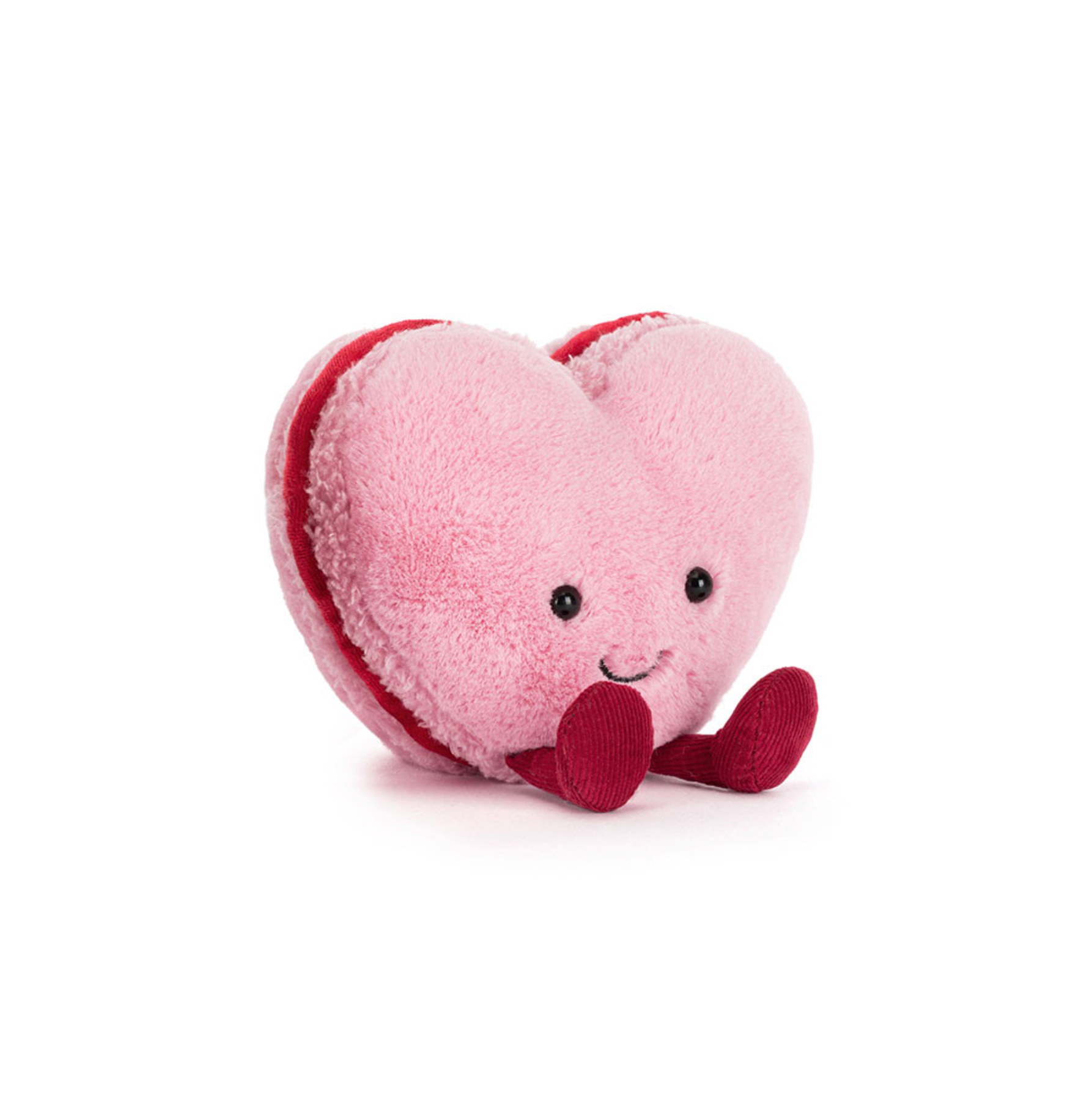 Amuseables Colette Heart Macaron (Pink)