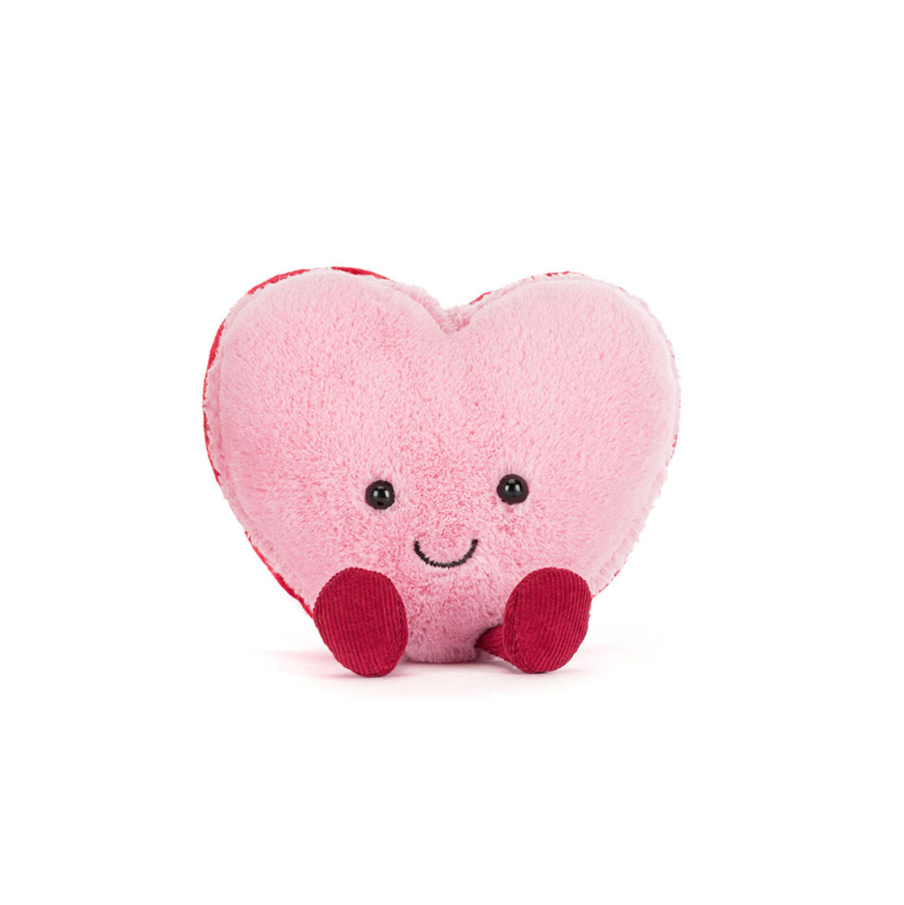 Amuseables Colette Heart Macaron (Pink)