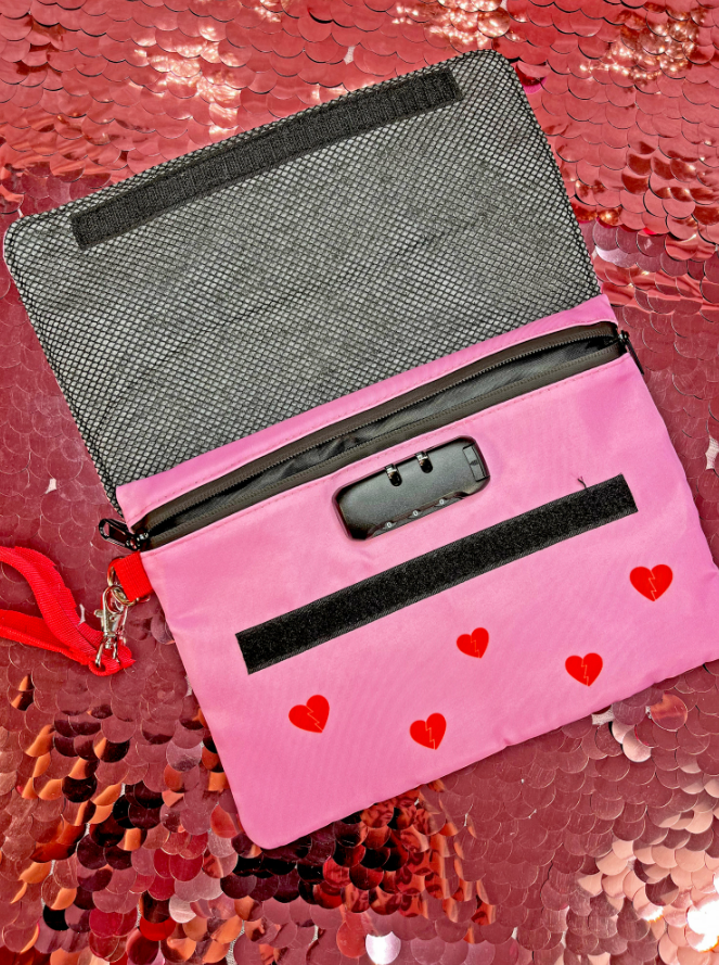 Smell Proof Bag with Lock- Sad Clown