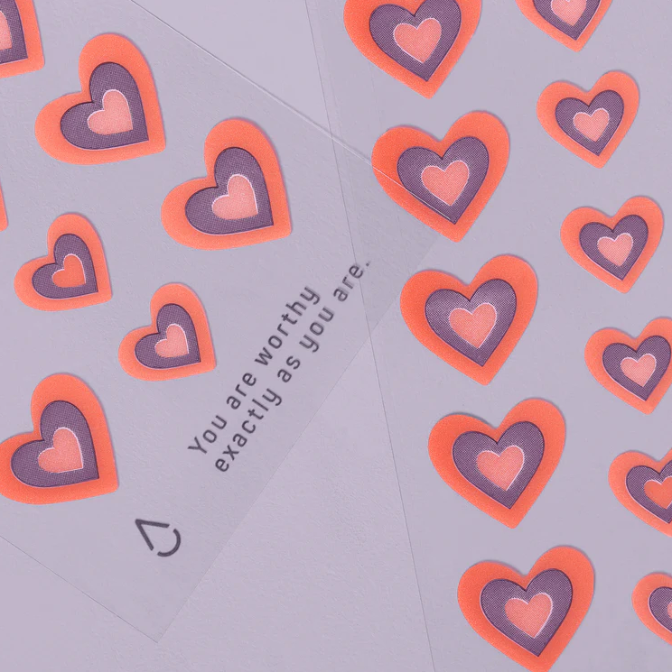 Valentines' Day Beating Hearts Hydrocolloid Pimple Patches