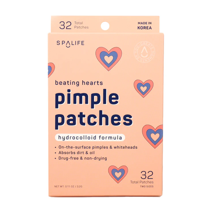 Valentines' Day Beating Hearts Hydrocolloid Pimple Patches