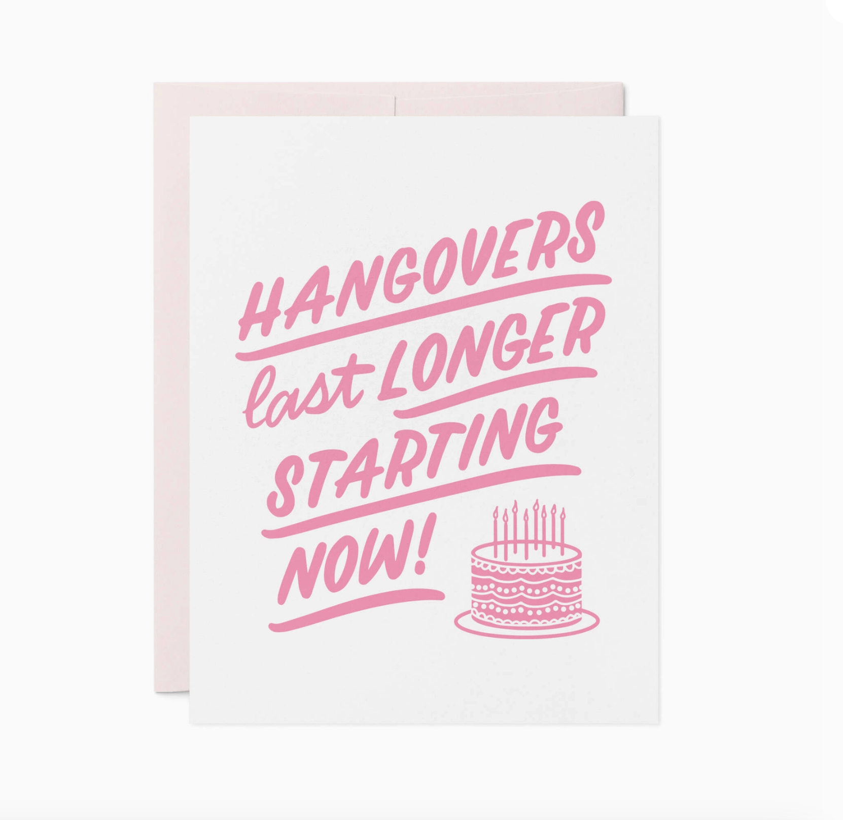 Hangovers Card - Stay Forever
