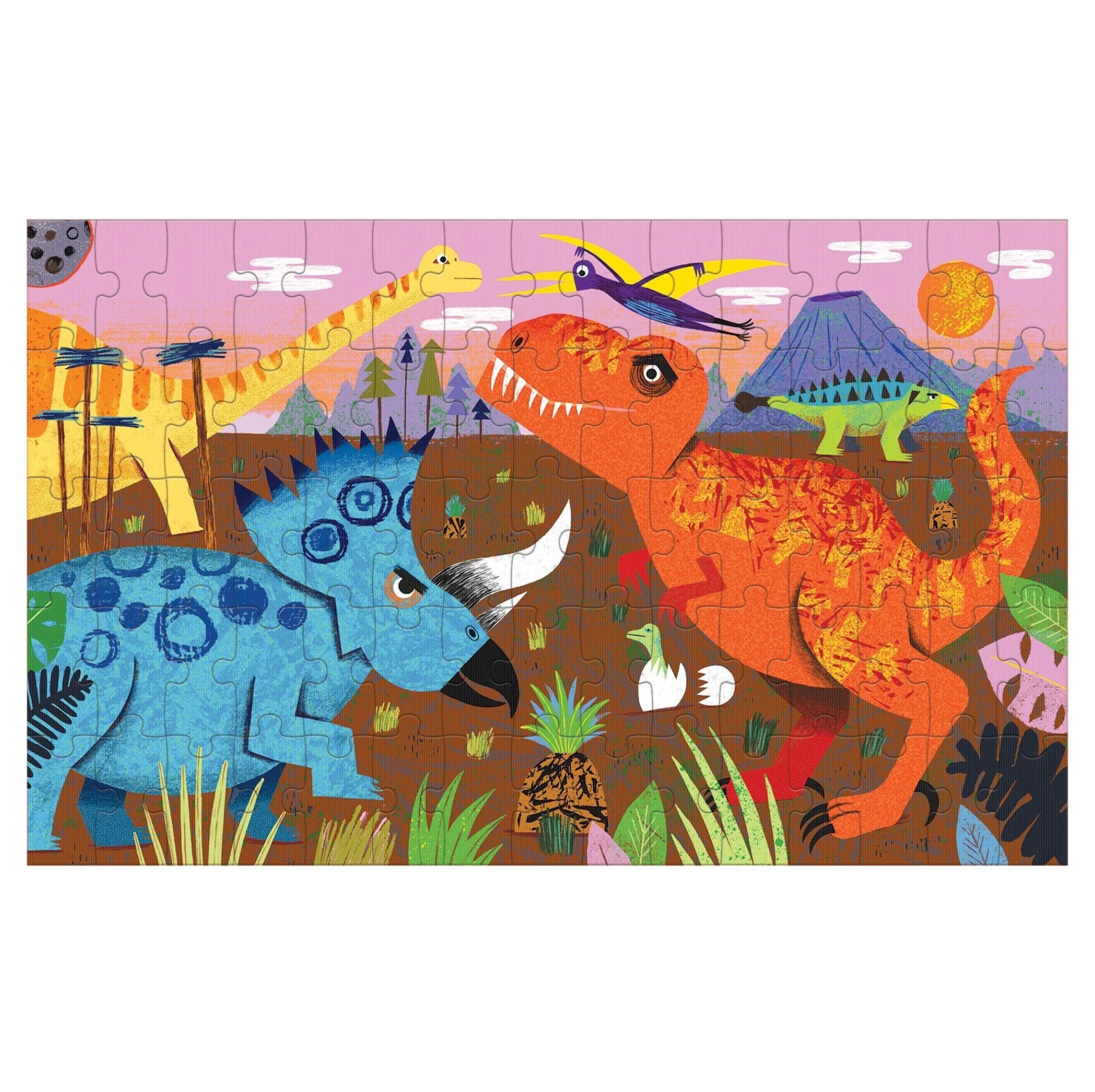 Dinosaur Roar 75 Piece Lenticular Puzzle