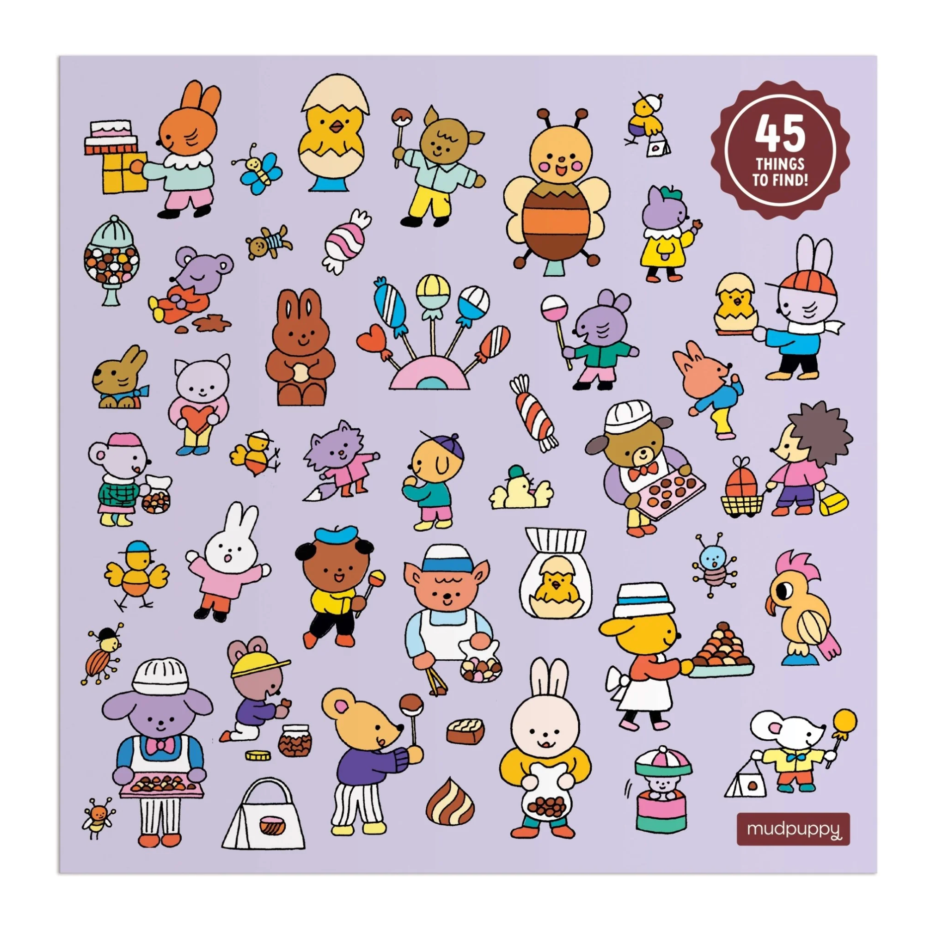 Chocolate Shop 500 Piece Search and Find Family Puzzle