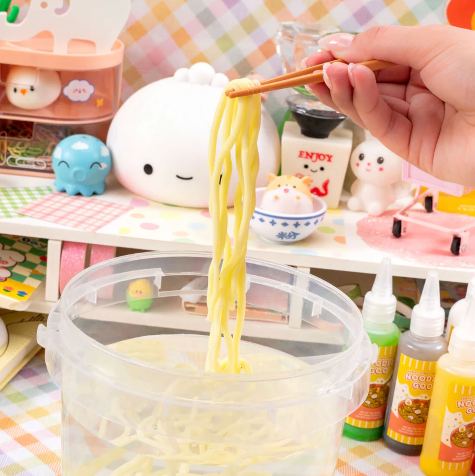 Instant Ramen Noodles Slime Science Kit - Stay Forever