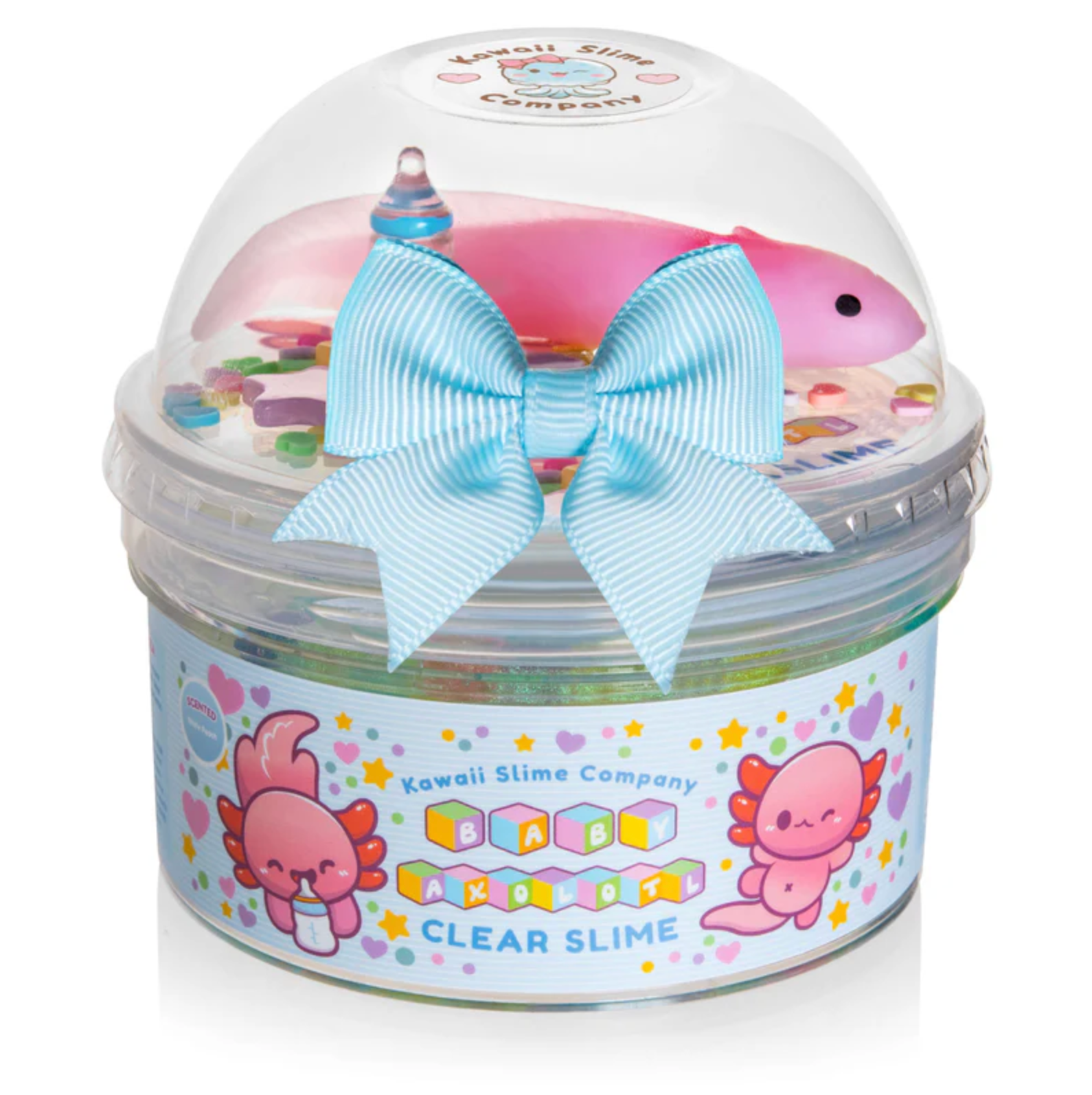 Baby Axolotl Clear Signature Dome™ Slime