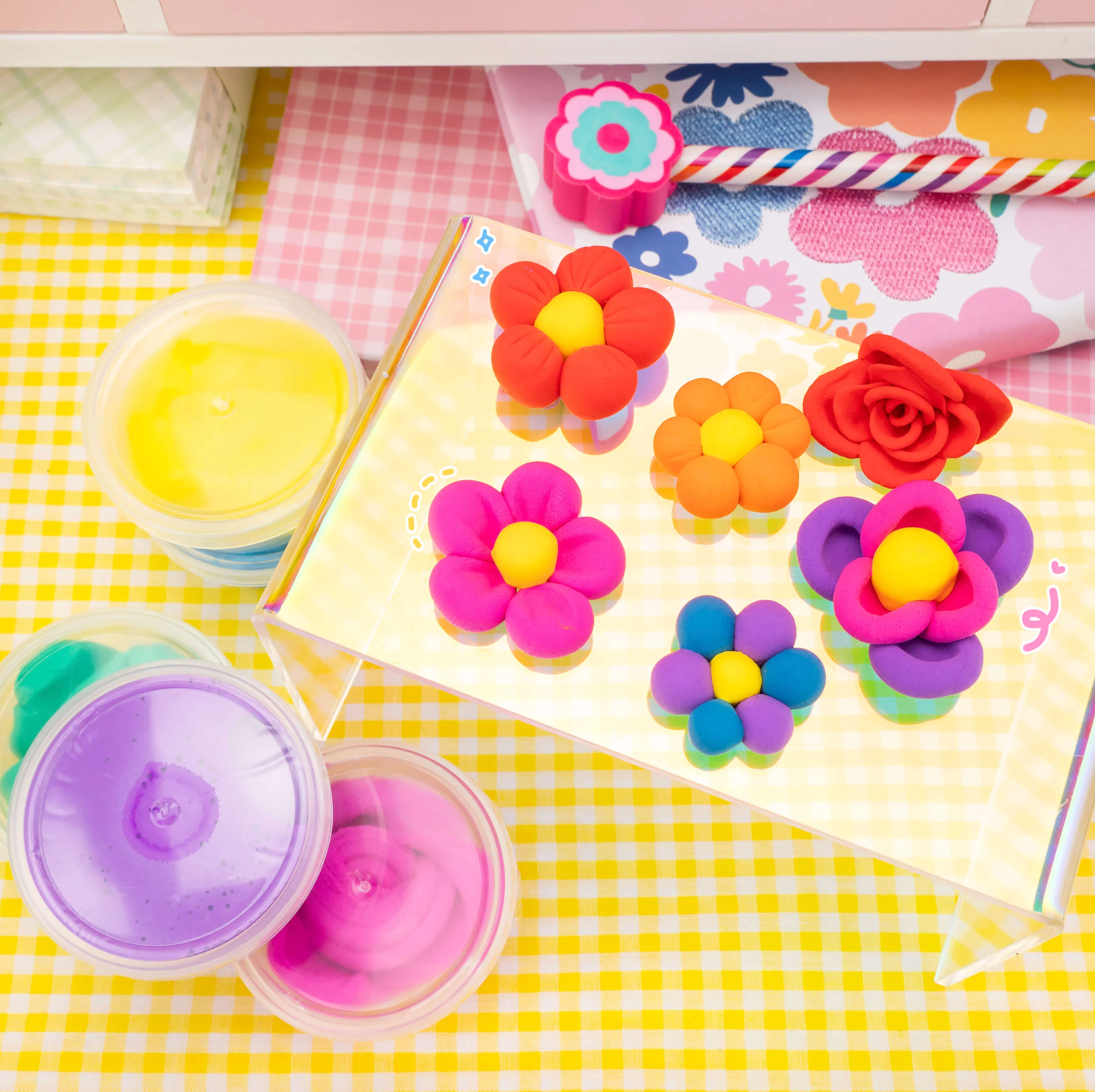 Creative Creator DIY Flower Mirror Kit - Stay Forever