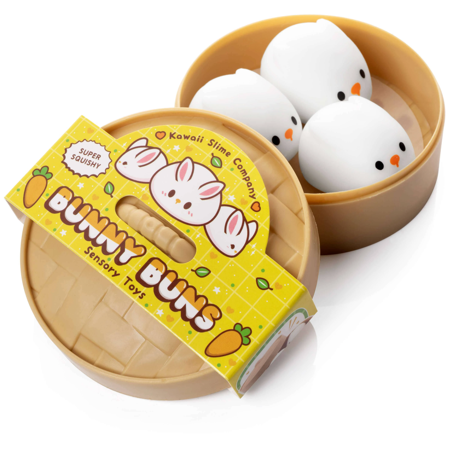 Bunny Buns Sensory Fidget Stress Toy - Stay Forever