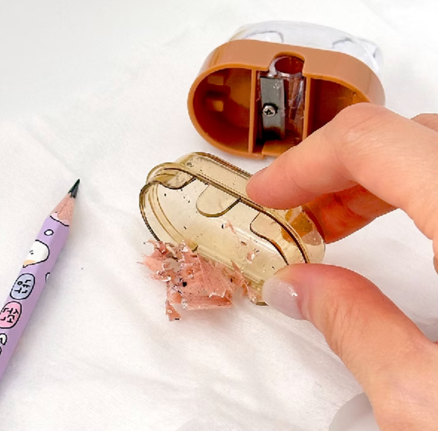 Baking Bear Pencil Sharpener with Storage Case - Stay Forever