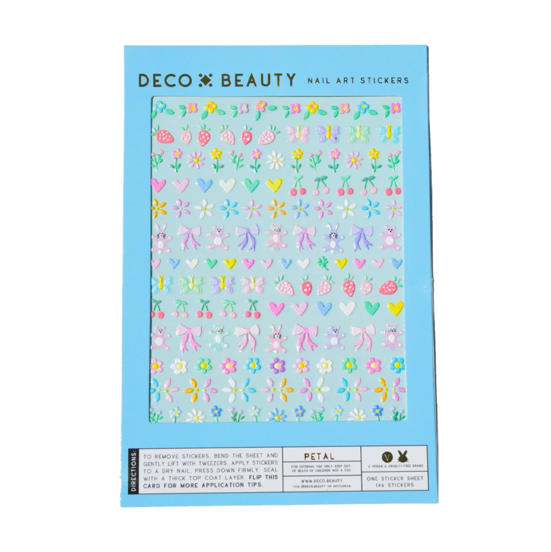 Deco Miami Nail Art Stickers - Stay Forever