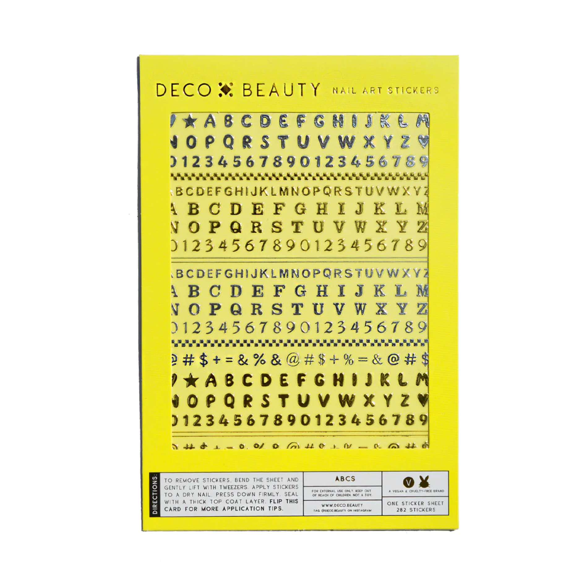 Deco Miami Nail Art Stickers - Stay Forever