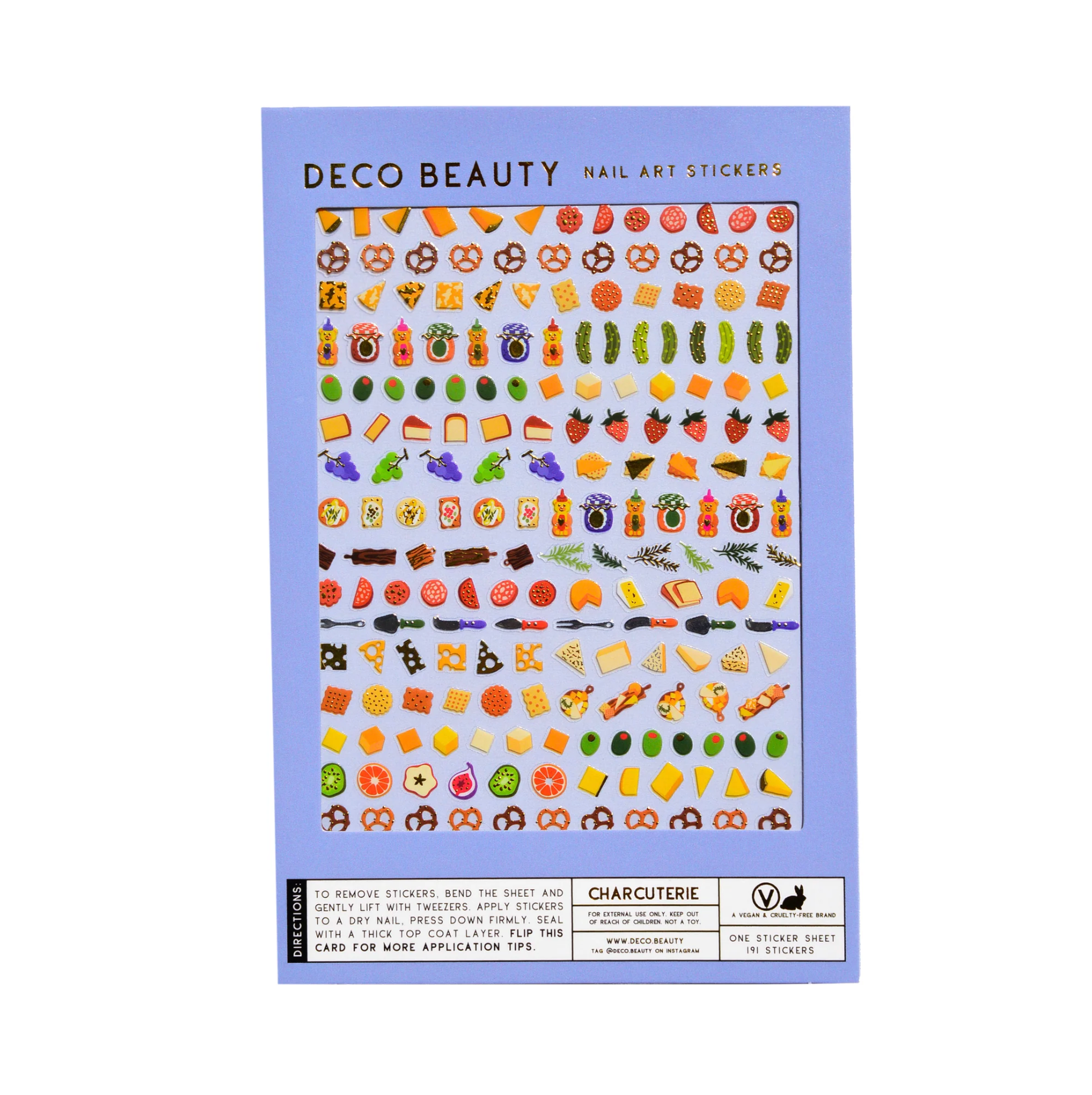 Deco Miami Nail Art Stickers - Stay Forever