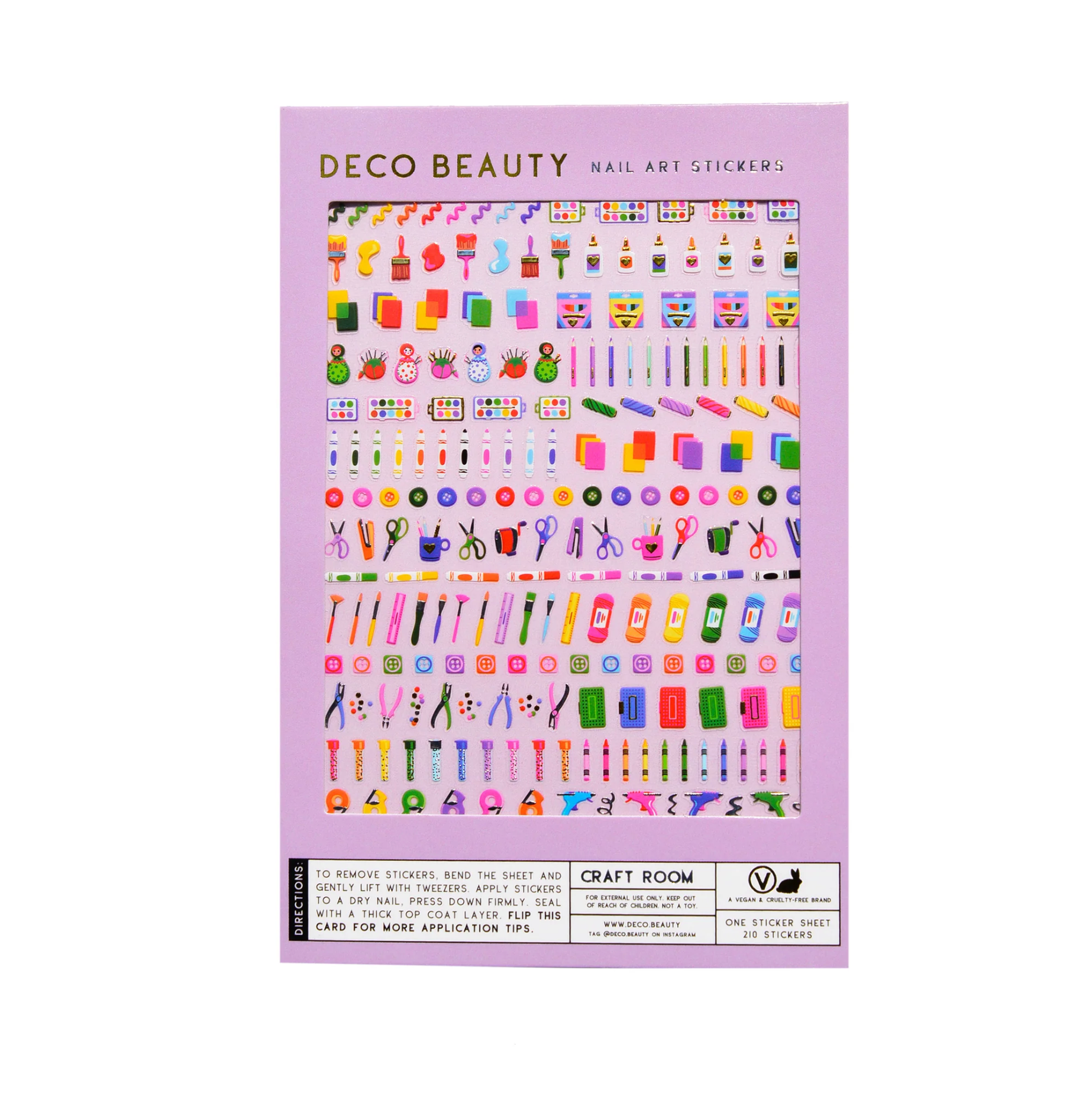 Deco Miami Nail Art Stickers - Stay Forever