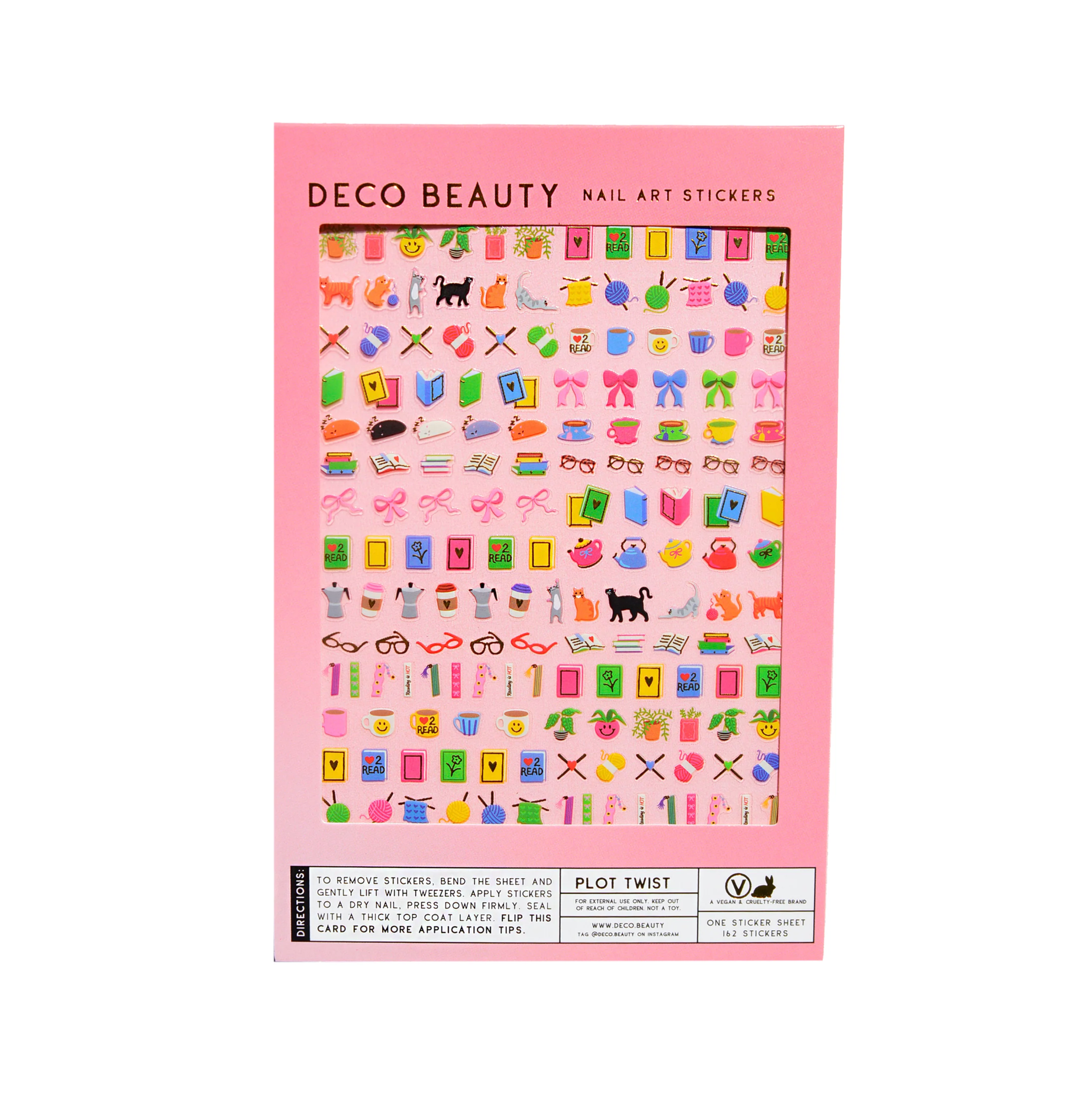 Deco Miami Nail Art Stickers - Stay Forever