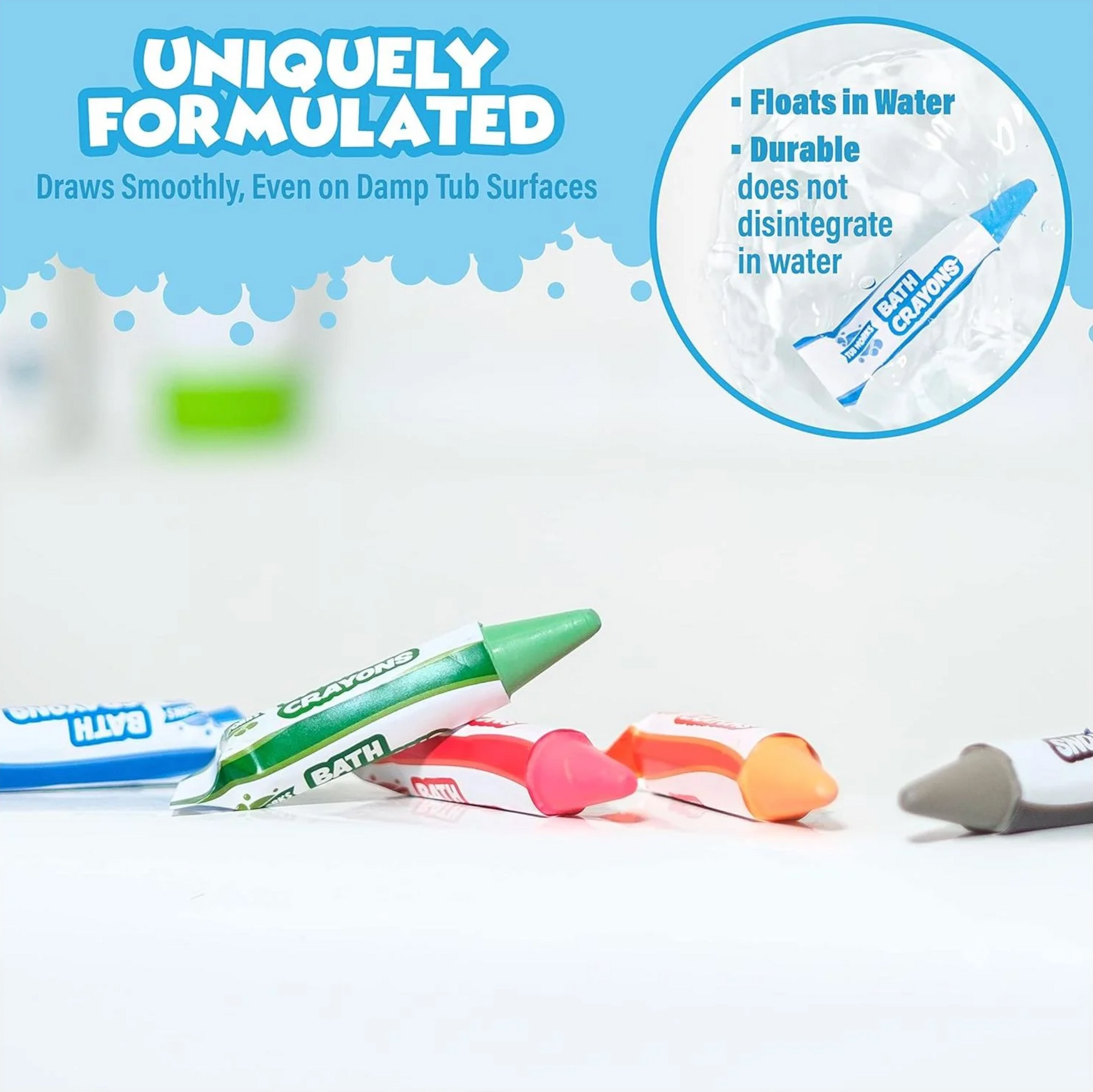 Tub Works Smooth Bath Crayons