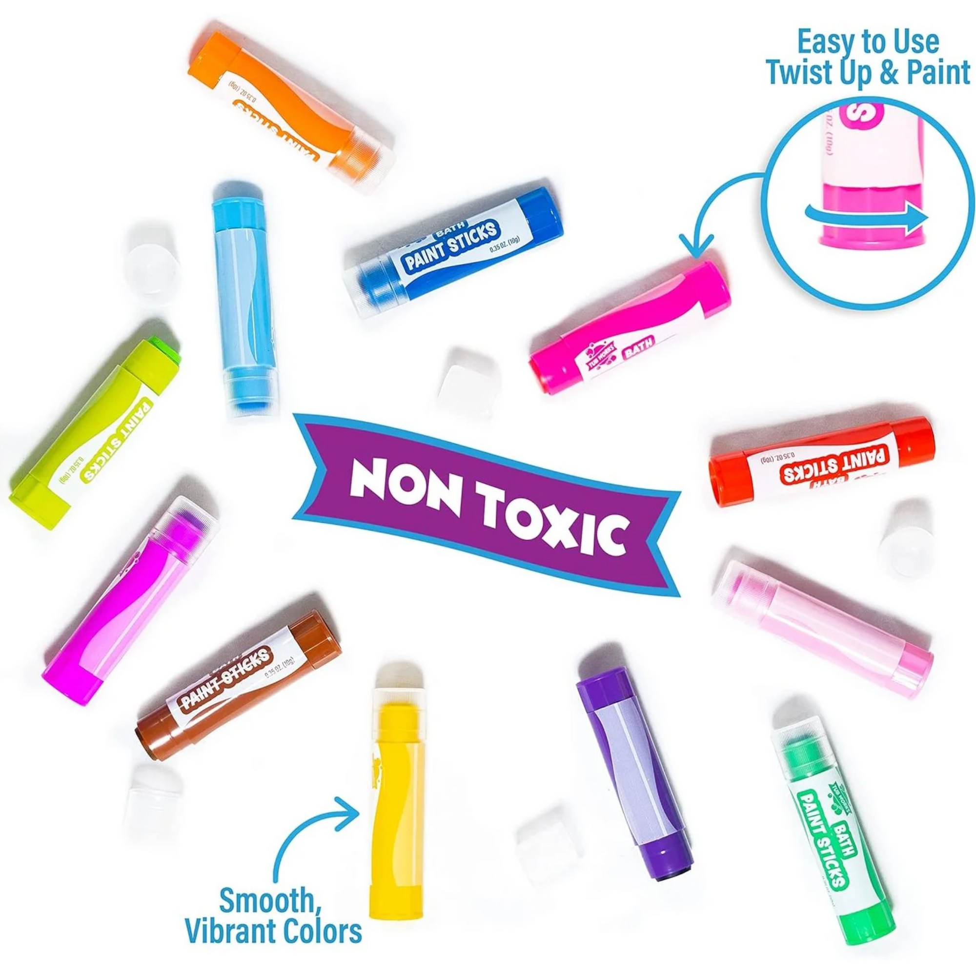 Tub Works Bath Paint Sticks