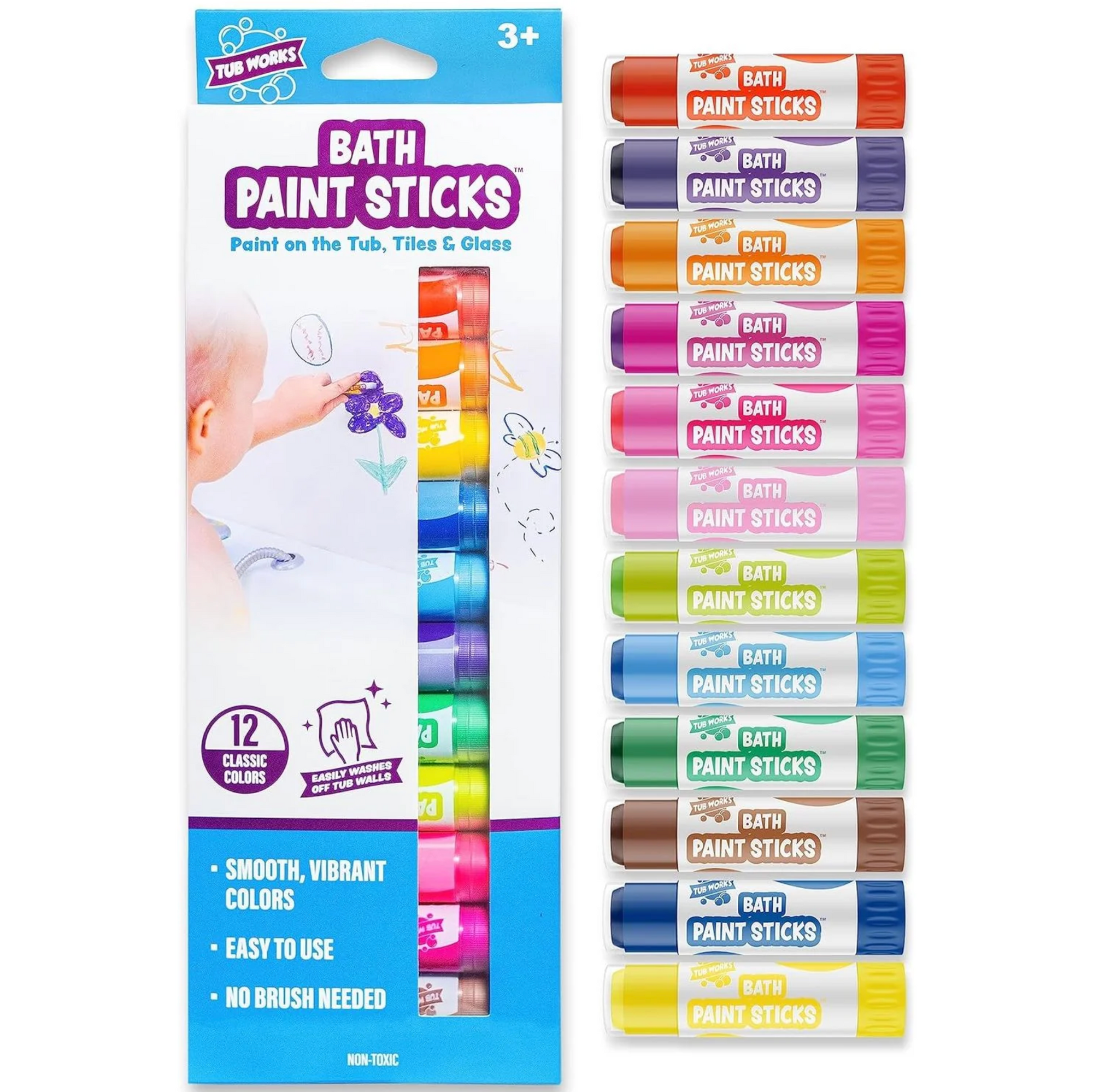 Tub Works Bath Paint Sticks