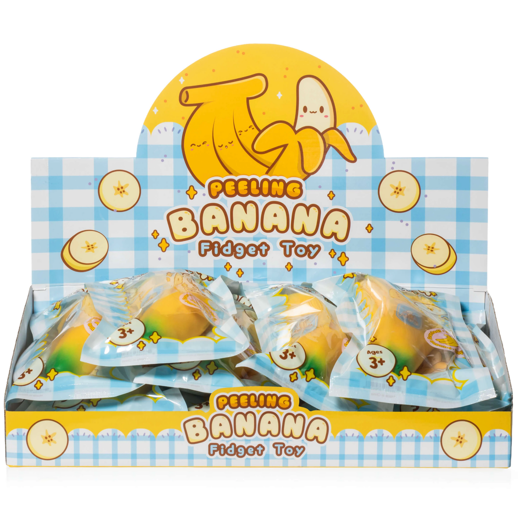 Peeling Banana Sensory Stress Toy