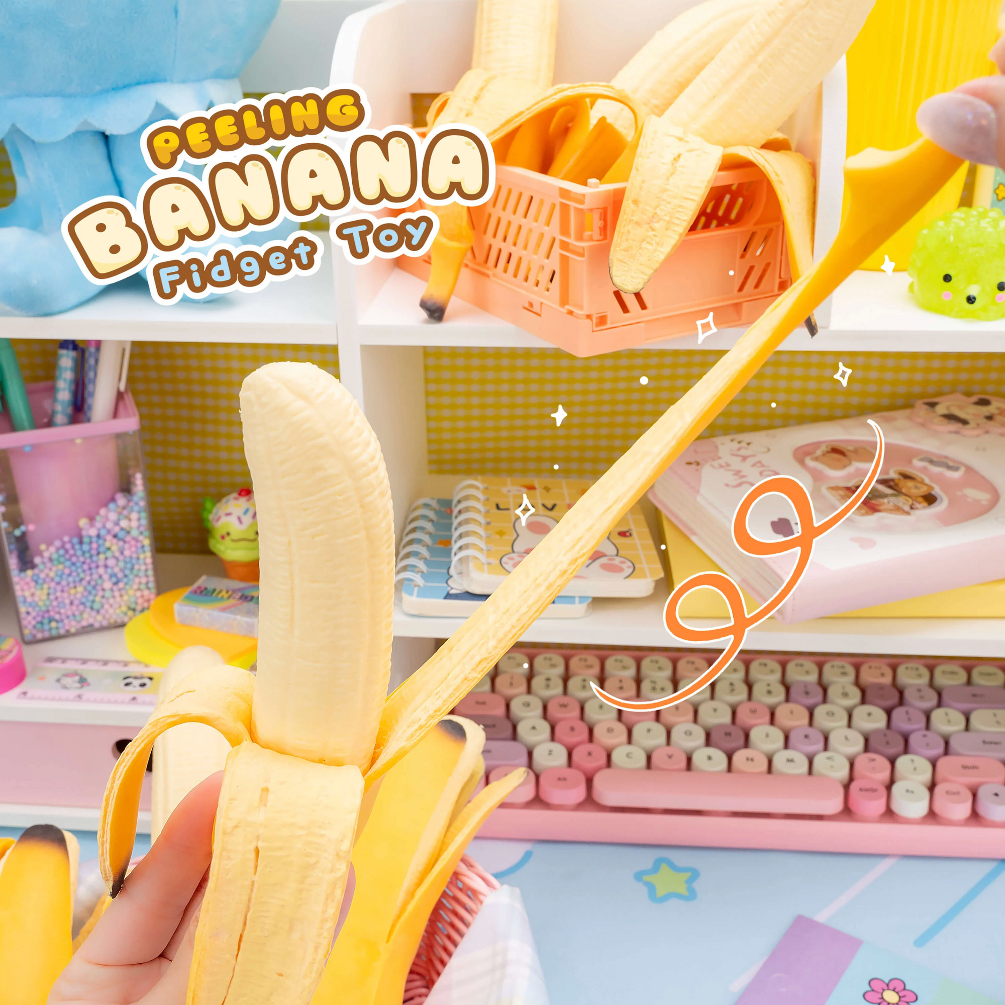 Peeling Banana Sensory Stress Toy