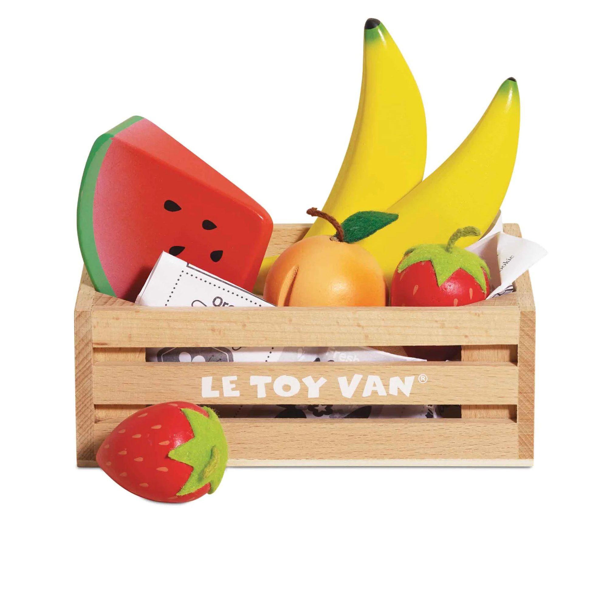 Smoothie Fruit Wooden Market Crate