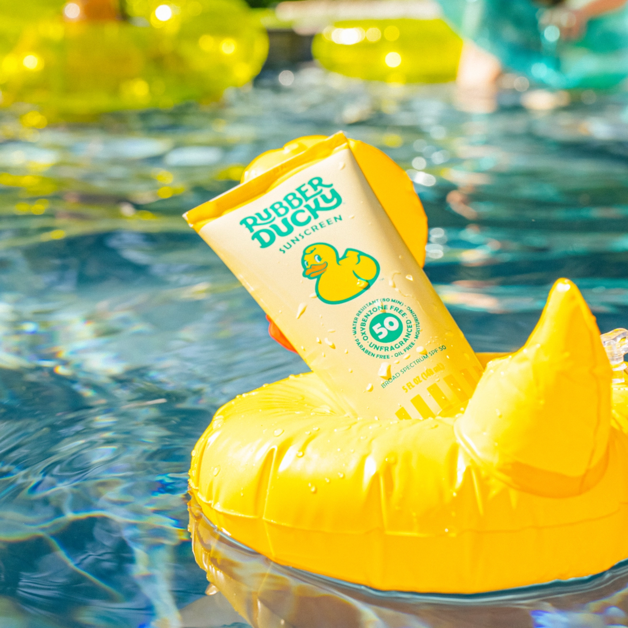 Rubber Ducky SPF 50 Sunscreen Lotion, 5oz